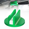Chelhead Green Magnetic Frame Rail Floor Jack Pad Universal Aluminum