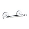 MODONA Double Robe & Towel Hook - White Porcelain &