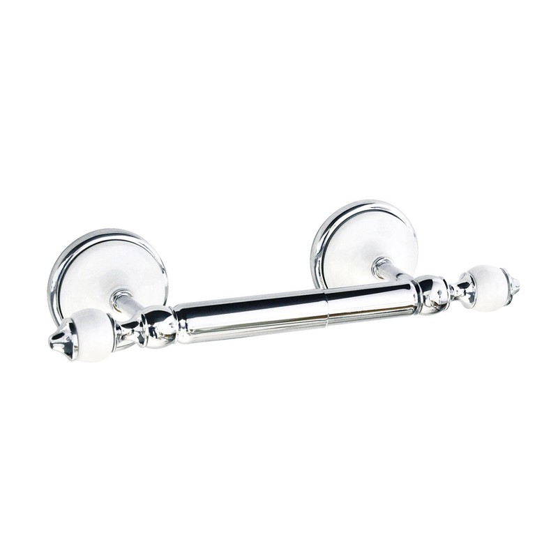 MODONA Double Robe & Towel Hook - White Porcelain &