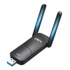 PLERY AX5400 WiFi 6 Adapter for Desktop PC, Triple Band