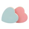 GTHER Heart Shaped Sticky Notes, Colored Sticky Notes Pink Red