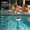7-in-1 Digital Pool Water Tester for Smart Monitoring – Wireless