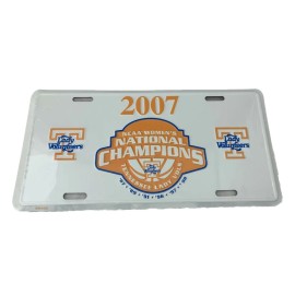2007 Tennessee Lady Vols National Champions License Plate - 12" x 6"
