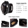 Naudamp Men's Shoulder Bag Leather Shoulder Bag Casual Waterproof Bag