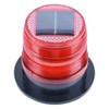 Aolyty Solar Strobe Warning Light with Strong Magnetic Base LED