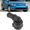 ECSiNG 2 x Coolant Flange 1K0122291H Coolant Hose Connector Compatible