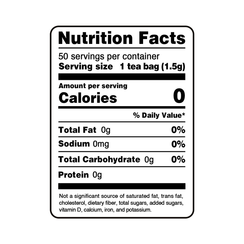 FullChea - Chamomile Tea bags, 50 Teabags, 1.5g/bag - Pure