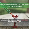 Azarxis Fishbone Deck Anchor Pegs, 6 Pack Deck Plank Board