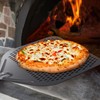 NUTUNI Perforated Pizza Peel, 16" Aluminium Pizza Paddle, Large Pizza