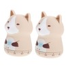 GRIRIW 2pcs Animal Shape Cooking Timer Cute Cartoon Countdown Timer