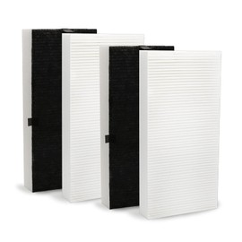 4 Pack Filter Replacement Compatible with Honeywell U Filter HRF201B Compatible with Honeywell HHT270, HHT290 Series