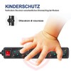 EXTRASTAR ExtraStar 6-Fach Steckdosenleiste mit Schalter und Kindersicherung,3M 3G1.5mm2 Kabel