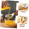 Mikinona Wooden Handle Stainless Steel Flour Sifter Baking Sieve Strainer