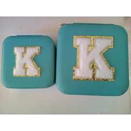 Parima Travel Jewelry Cases with Mirror  Set of 2