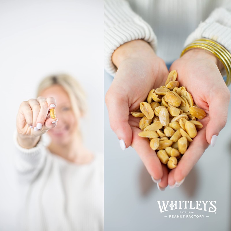 Whitley’s Salt & Vinegar Virginia Peanuts – Super Extra Large
