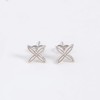 BTS Style THE WINGS Floral Pattern Motif Earrings Binaural Accessories