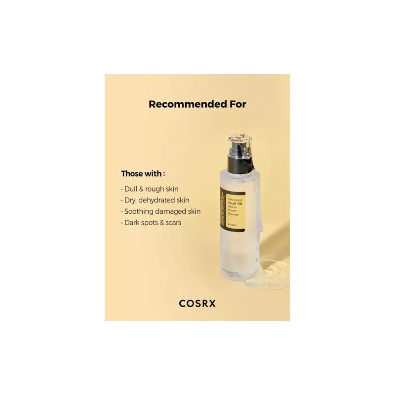 Cosrx Esencia Tonico Advanced Snail Baba De Caracol 96 100ml