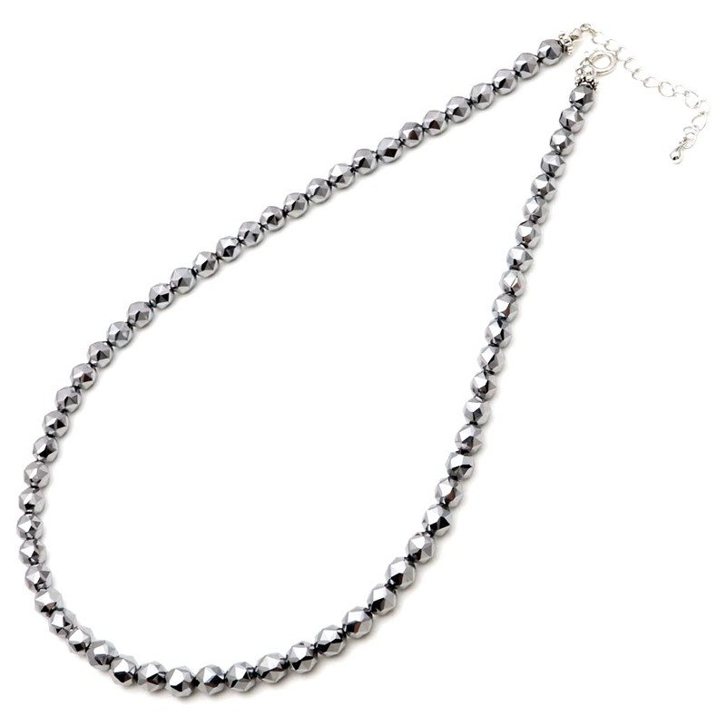 GOLD STONE Terahertz Mineral Necklace, 0.2 inch (6 mm), Star
