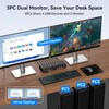 PVBCTCSID HDMI Displayport KVM Switch 3 PC 2 Monitors 8K60Hz