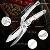 HANSHI Detachable Poultry Shears for Food Cutting Heavy Duty Stainless