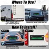 2+2Pack RV Level Bubble Self-Adhesive & Wall Mounted, Larbeti Stick