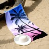 GEEZY Large Microfibre Beach Bath Towel Lightweight Sports Travel Gym