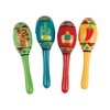 Fun Express 12 Pieces- Wooden Fiesta Maracas- Educational and Learning