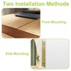 UFURMATE Flush Mount Door Pull, 2PCS 304 Stainless Steel Pocket