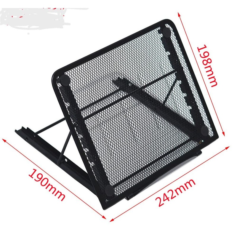 BSTMOME Laptop Stand,Foldable Portable Ventilated Desktop Laptop Holder,Universal Lightweight &