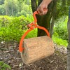 Wood Handle 2 Claw Skidding Tongs Non-Slip Grip, Log Lifting,