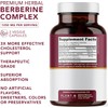 Berberine Supplement 1250mg - Extra Strength Berberine HCl with Bitter