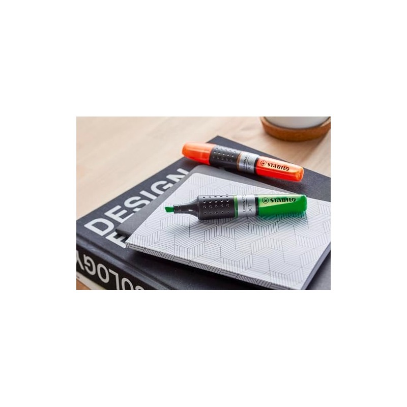 STABILO LUMINATOR - Highlighter - Deskset of 4 - Yellow,