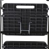 SEGAWE 3 Step Ladders Folding Step Stool Anti-Slip Pedals Compact