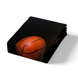 Homemissing Basketball Duvet Cover 3D Basketball Court Bedding Set Sports Comforter Cover for Boys Girls Kids Athlete Competitive Bedding & Linen Double