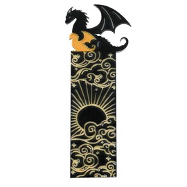 Anime Black Dragon Acrylic Bookmarks - Acrylic Book Mark Collection Birthday Gift for Book Lovers Men Women Teacher Readers Friend Kid Marker Reading (SQ0575-Dragon)