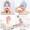 Molin Toalla De Cabello Para Secado Rápido Turbante
