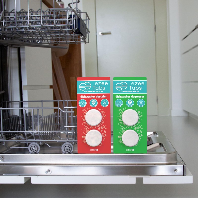 EzeeTabs Dishwasher Descaler – Descaler tabs for a microplastic-free, biodegradable