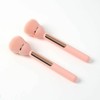 Blending makeup brush 2p set pink powder brush (WC7EDDB) / 블렌딩 메이크업 브러시 2p세트 핑크 파우더브러쉬 (WC7EDDB)
