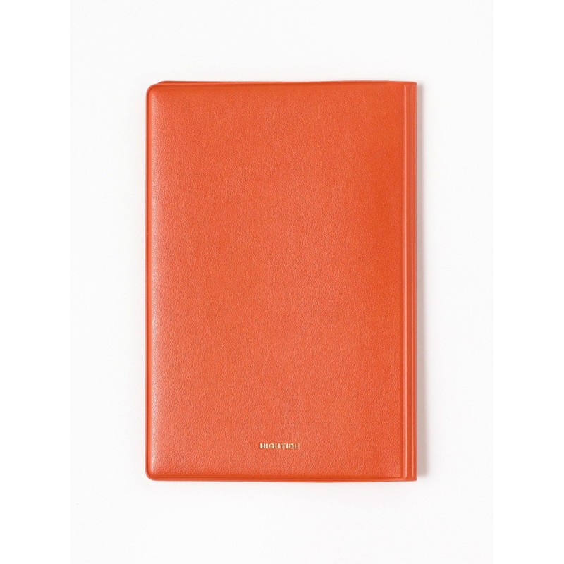 BEAMS JAPAN STATIONERY HIGHTIDE Custom Passport Case, orange