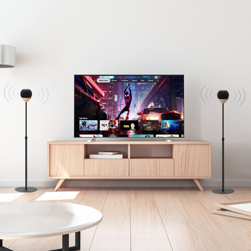 Floor Stand is Suitable for Homepod Mini, with Adjustable Height,