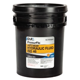 D-A LUBRICANT COMPANY 55108, Presurflo Hydraulic Fluid ISO 46, 5 Gallon
