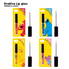 Sesame Cosmetics Glitter Lip Gloss Clear Blue Silver Glitter