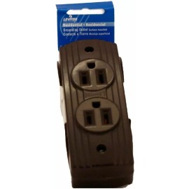 Leviton 5238 15 Amp 125 Volt, Lev-O-Let Receptacle Duplex
