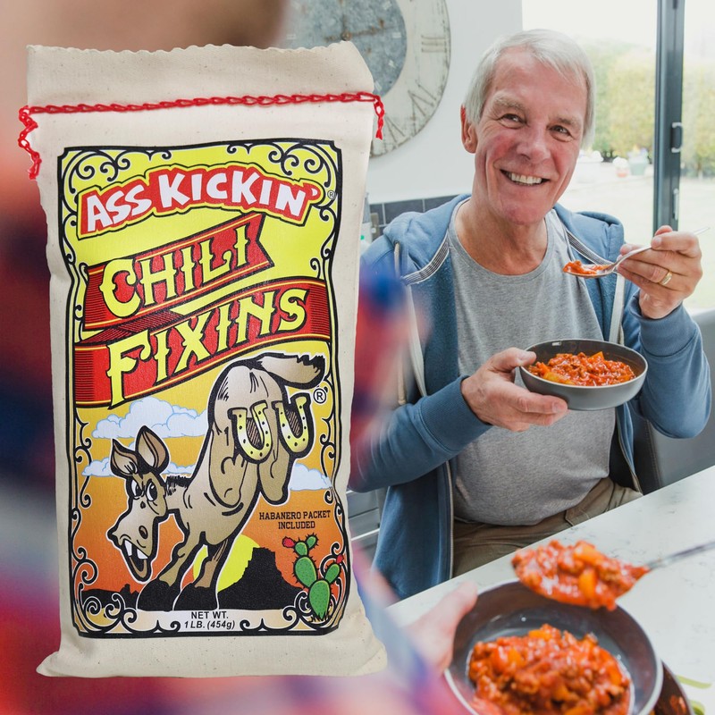 ASS KICKIN' Chili Fixins - 1 Pack 16oz. - Premium