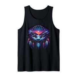 Surreal Dream Catcher Bohemian Spiritual festival fashion Tank Top