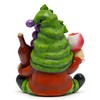 Hodao Charming Gnome Indoor Home Decor with Grapevine Hat Holding