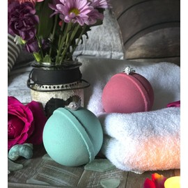 Jackpot Candles Mermaid Love Potion Bath Bombs Gift Set of 2 with Ring Surprise Inside Each M...