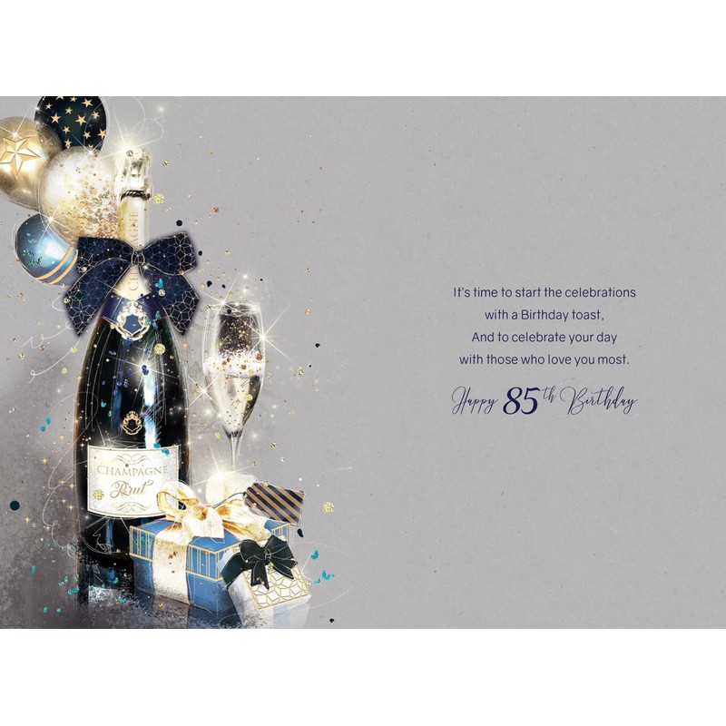 Cherry Orchard 85th Birthday Card from the Grayson Range complete