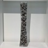 WGV Tall Masterpiece Glass Vase, 4.5" W x 25.6" H,