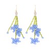 Stocking Stuffers Acrylic Beaded Earrings Creative Multi-layer Hand Woven Flower